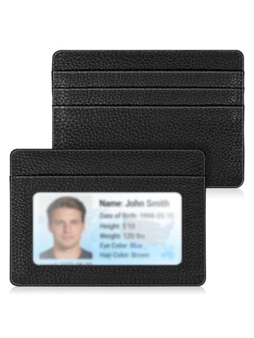 Slim Minimalist Front Pocket Wallet RFID Blocking Credit Card Holder